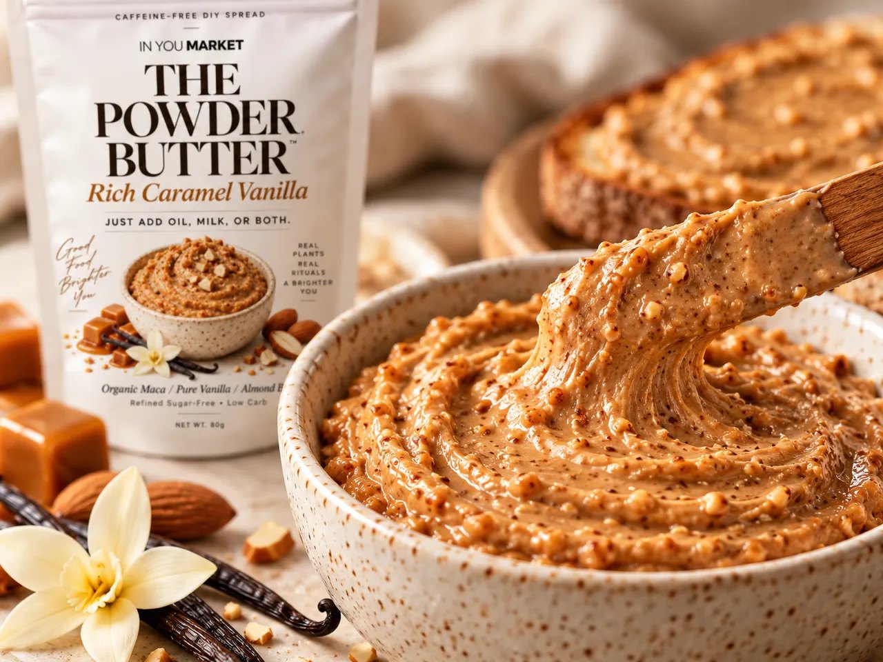 THE POWDER BUTTER リッチキャラメルバニラ