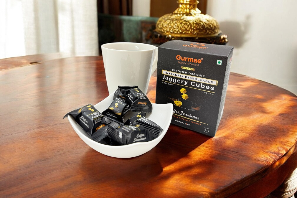 オーガニック角砂糖（コーヒー/カフェラテ用）