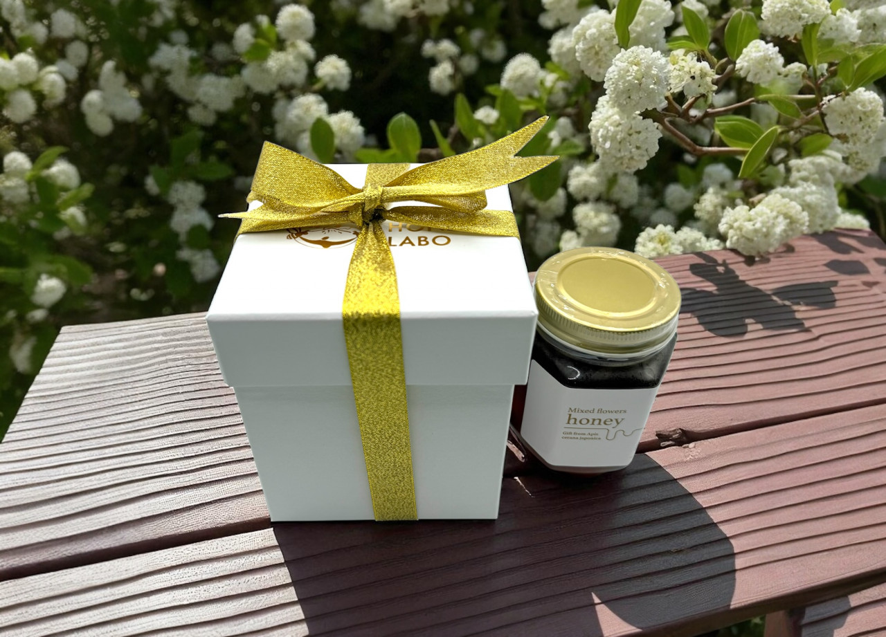 ニホンミツバチの野生蜂蜜 (250g)
