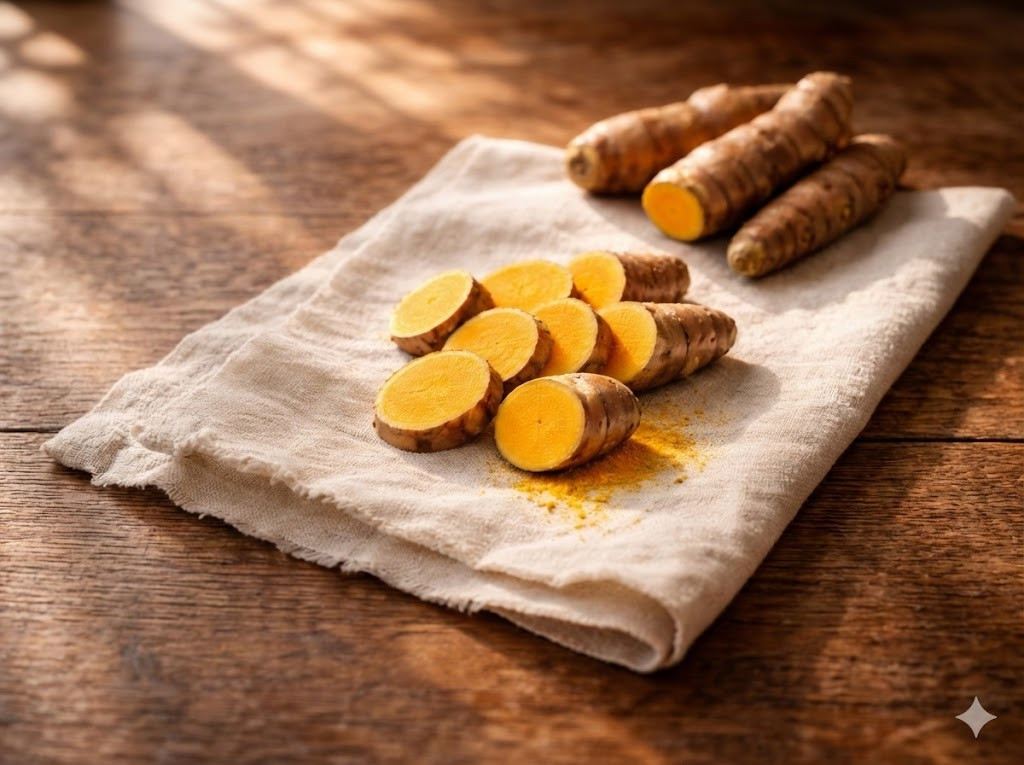 自然栽培生ターメリック（土付き・限定2個のみで販売終了）