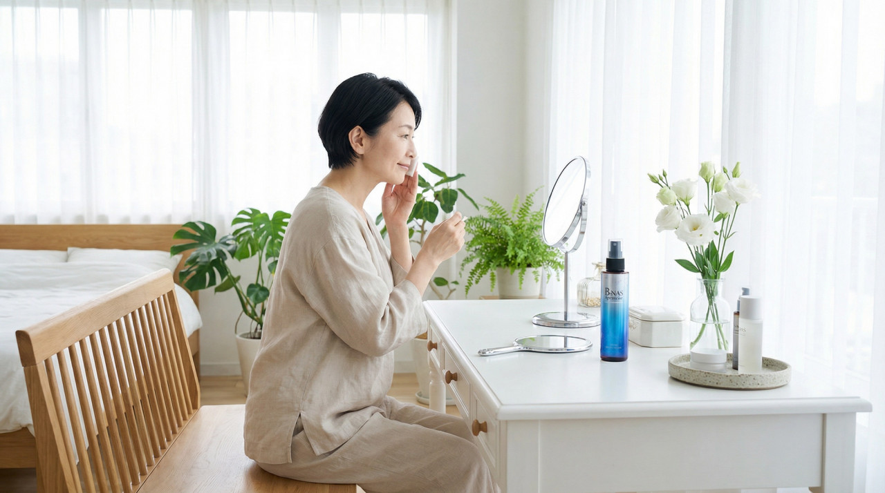 次世代型化粧水『B-NAS』顔ダニ対策にも最適