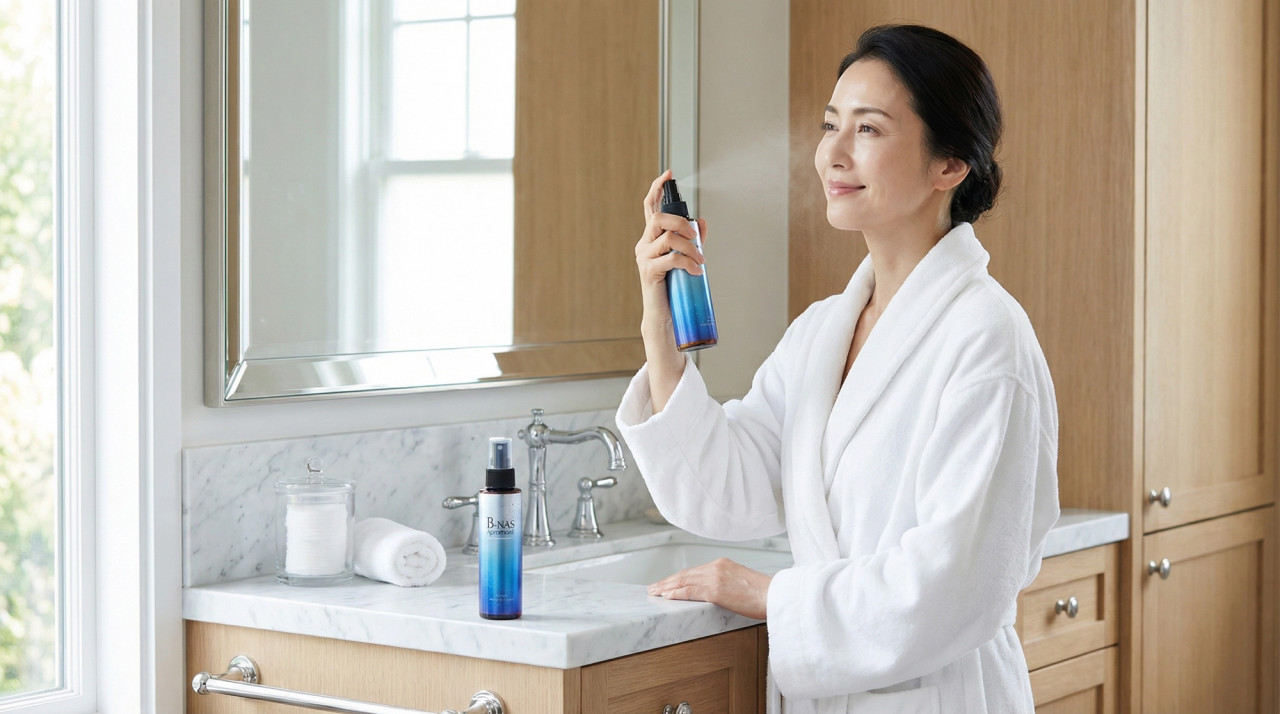 次世代型化粧水『B-NAS』顔ダニ対策にも最適