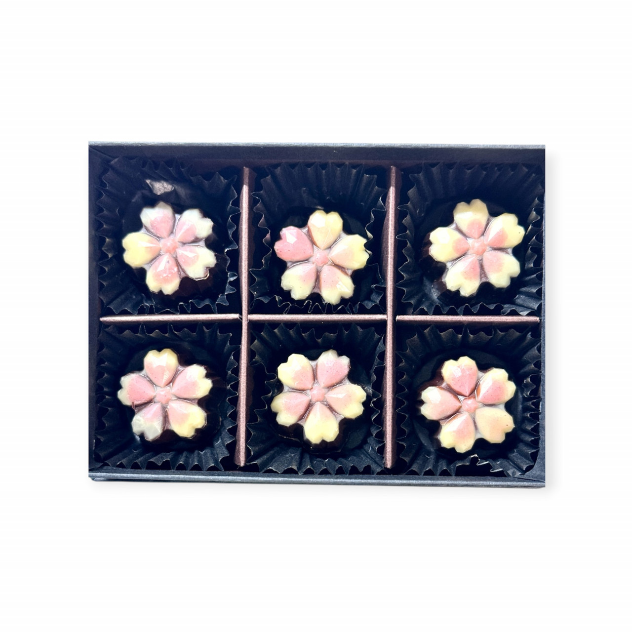 【オーガニック率99%のローチョコレート】桜のボンボンショコラ