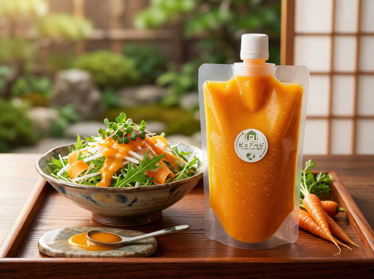 食べる人参ドレッシング