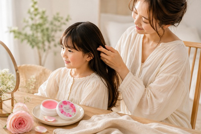 オーガニックヘアバーム（マルチバーム・リップバームにも）