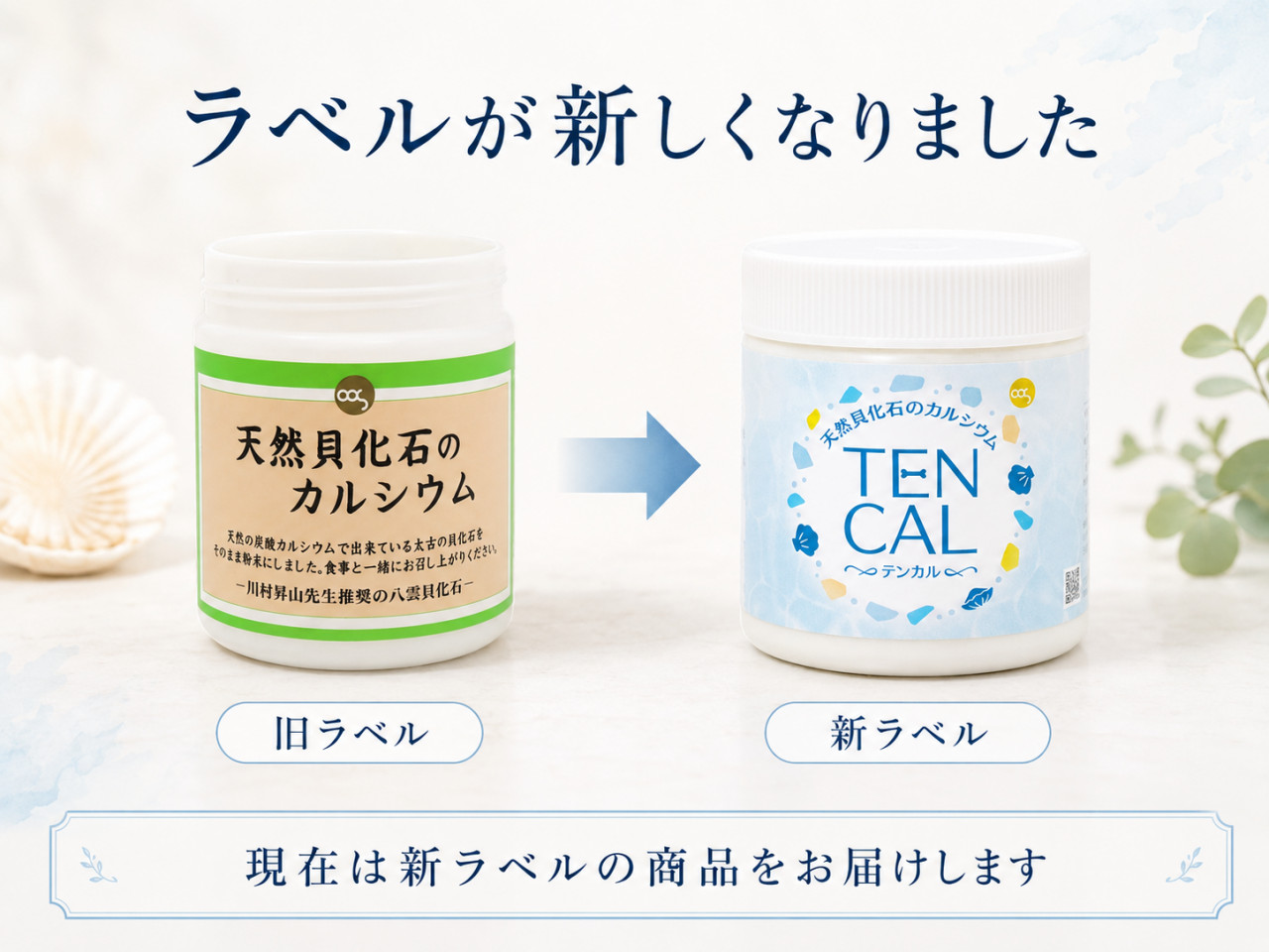 100%天然カルシウムサプリメント（パウダータイプ）