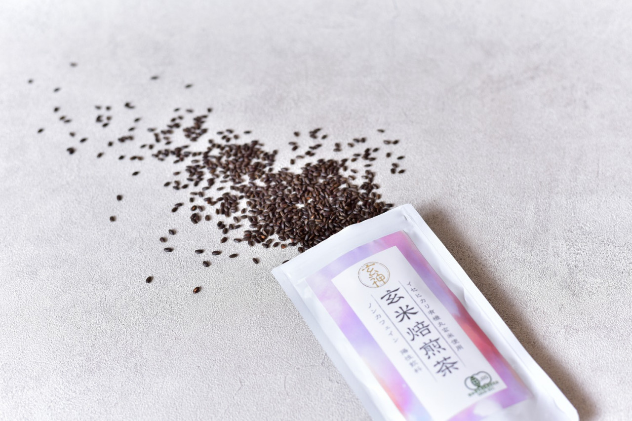 オーガニック玄米焙煎茶｜奇跡のお米で作るノンカフェインの有機玄米茶