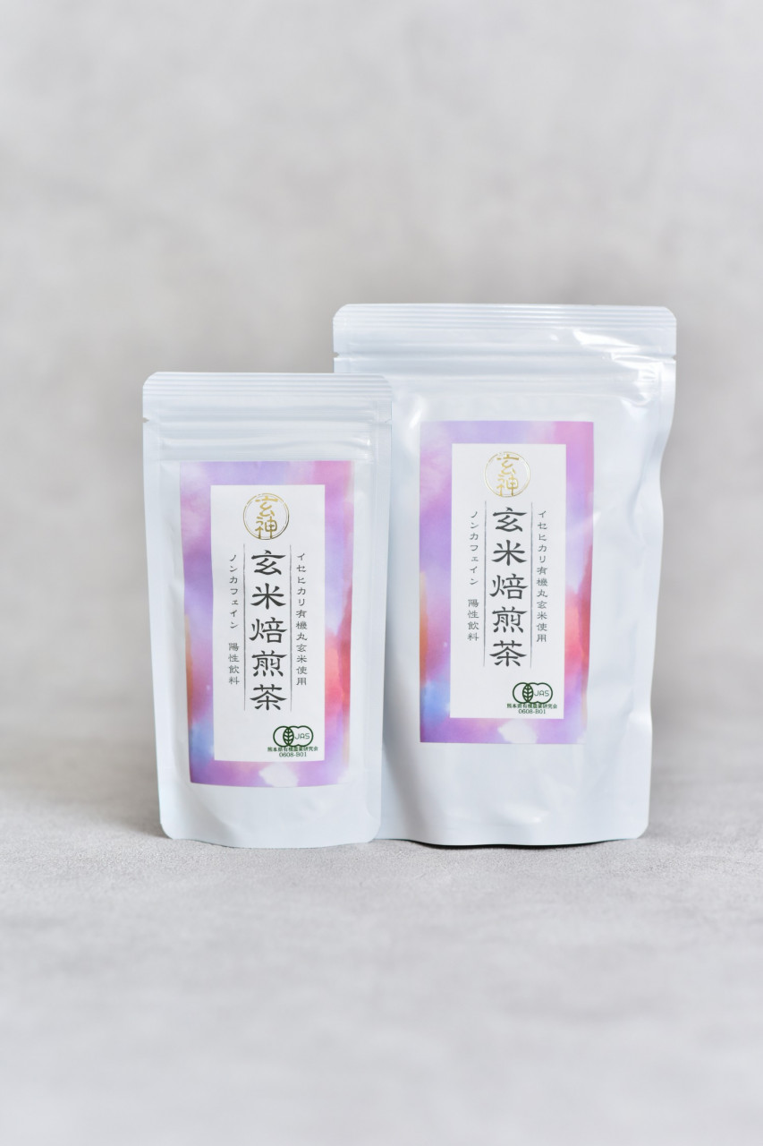 オーガニック玄米焙煎茶｜奇跡のお米で作るノンカフェインの有機玄米茶