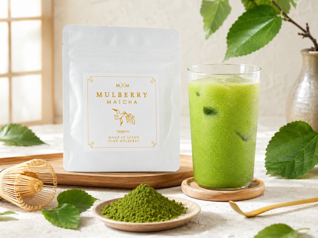 【国産オーガニック】桑抹茶 パウダー 30g