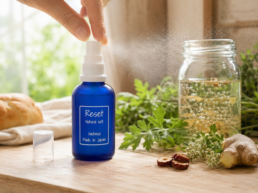 酵母入りケアウォーター｜天然素材100%｜ココロとカラダのリセットに