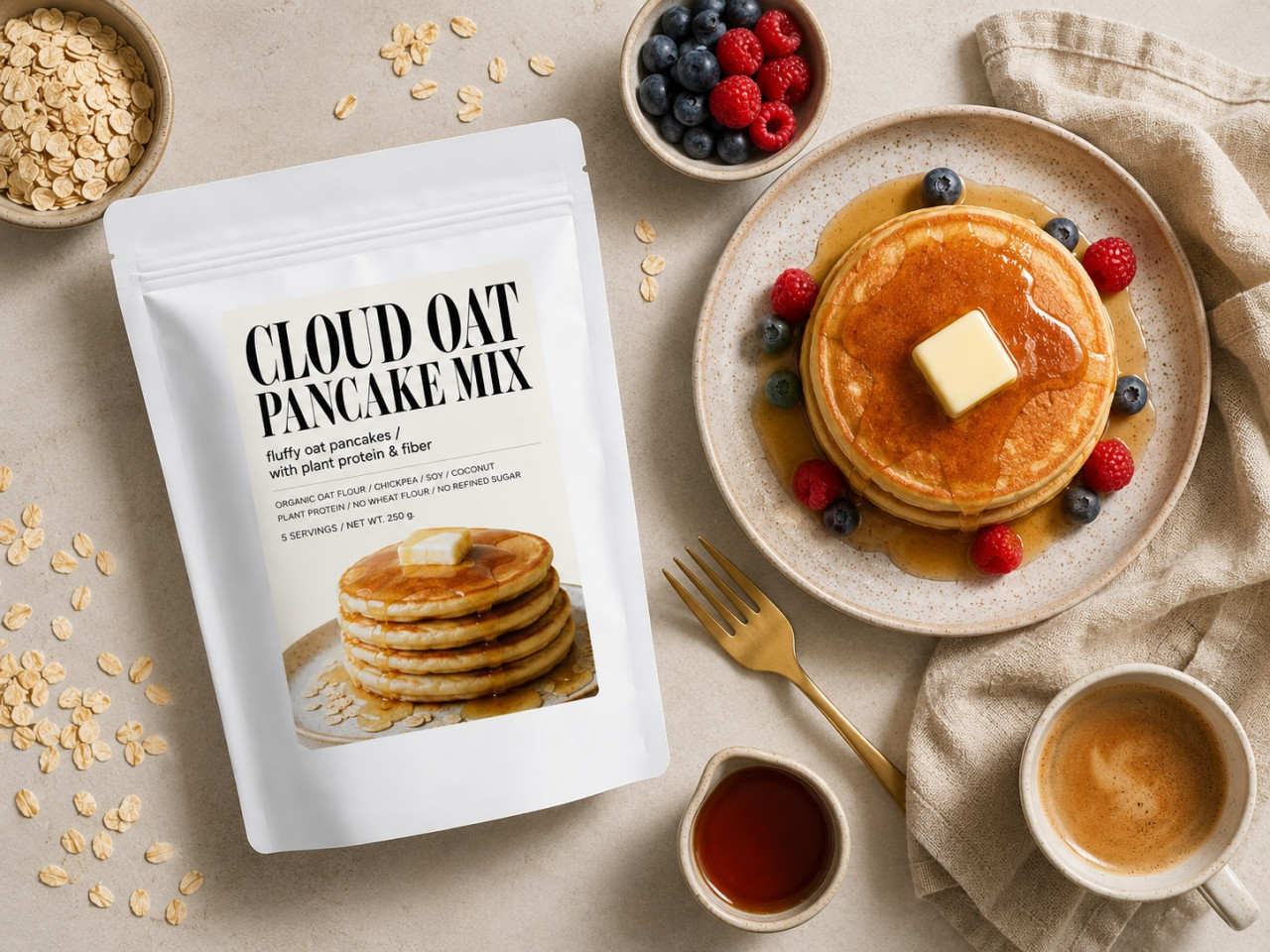 CLOUD OAT PANCAKE MIX クラウドオートパ...