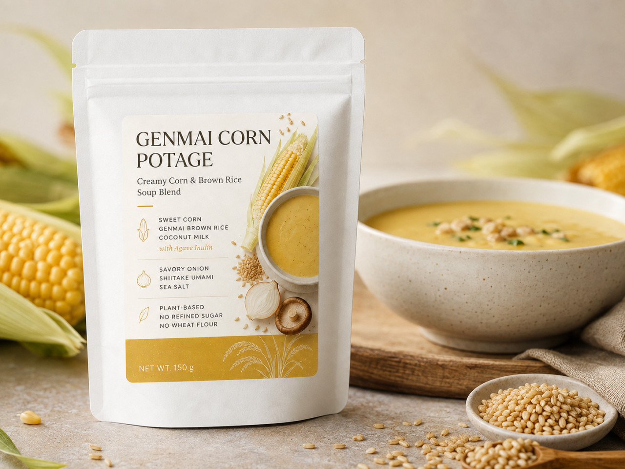 GENMAI CORN POTAGE （玄米コーンポタージュ）