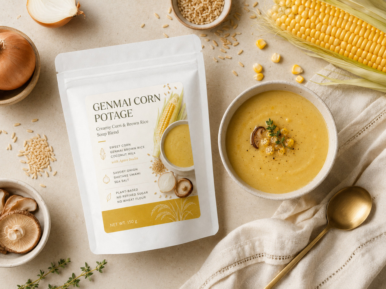GENMAI CORN POTAGE （玄米コーンポタージュ）