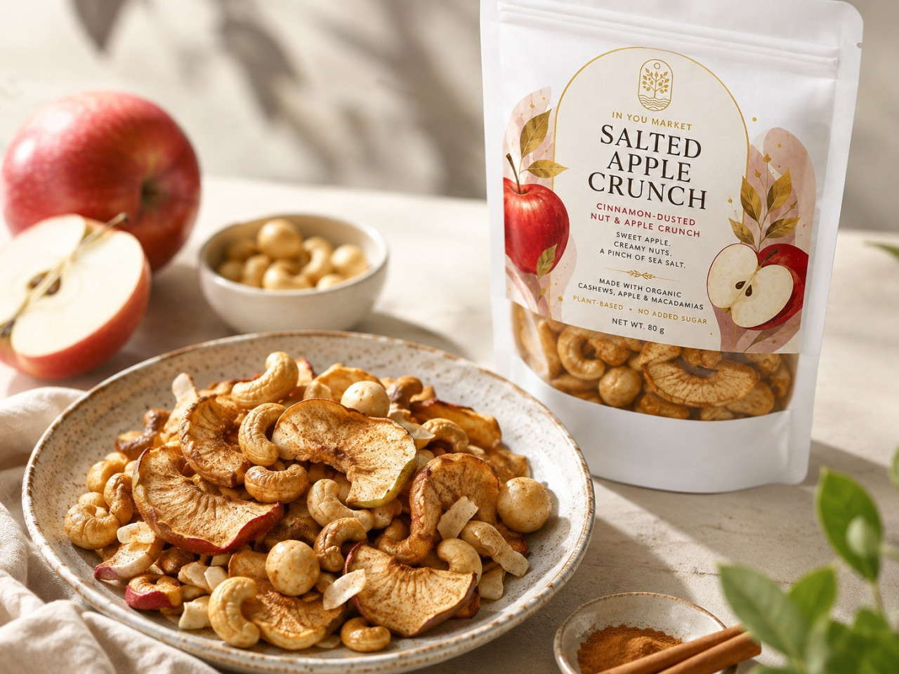 【砂糖不使用・オーガニック素材】SALTED APPLE C...