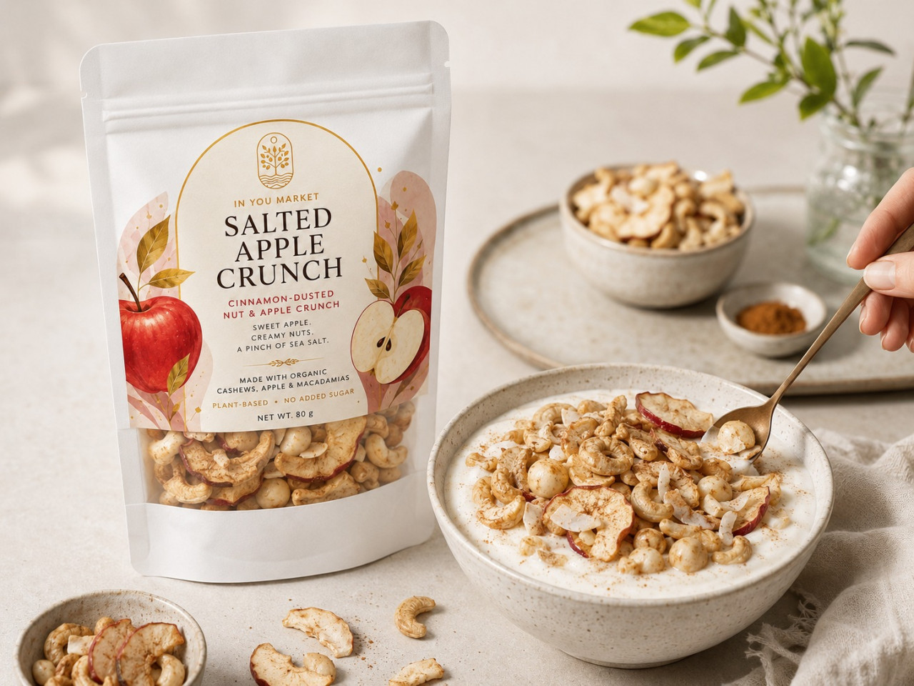 【砂糖不使用・オーガニック素材】SALTED APPLE C...