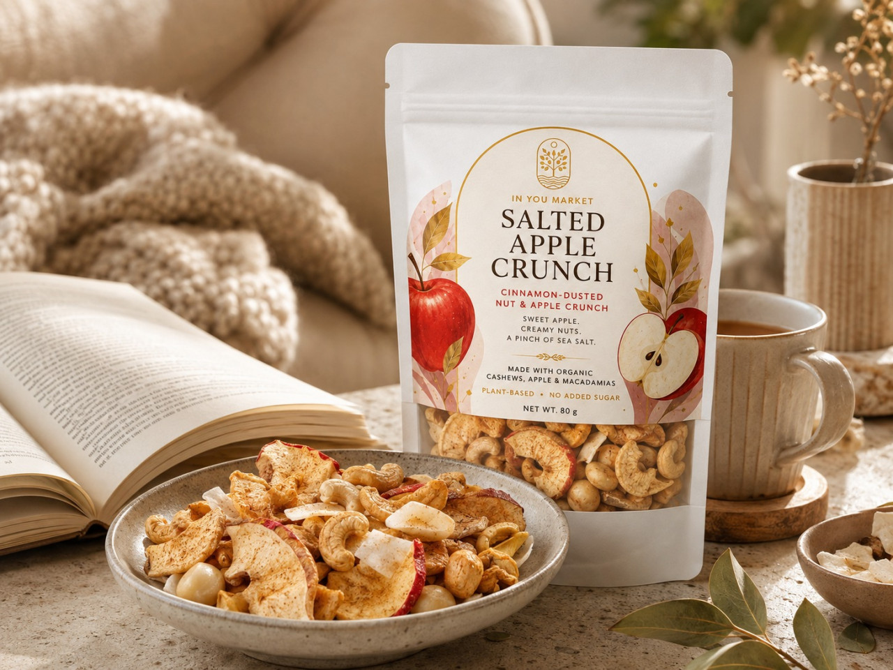 【砂糖不使用・オーガニック素材】SALTED APPLE C...