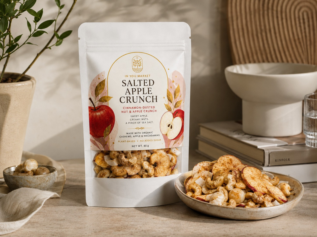 【砂糖不使用・オーガニック素材】SALTED APPLE C...