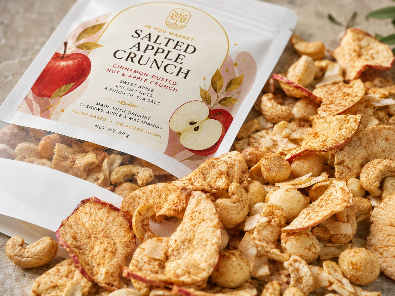 【砂糖不使用・オーガニック素材】SALTED APPLE C...