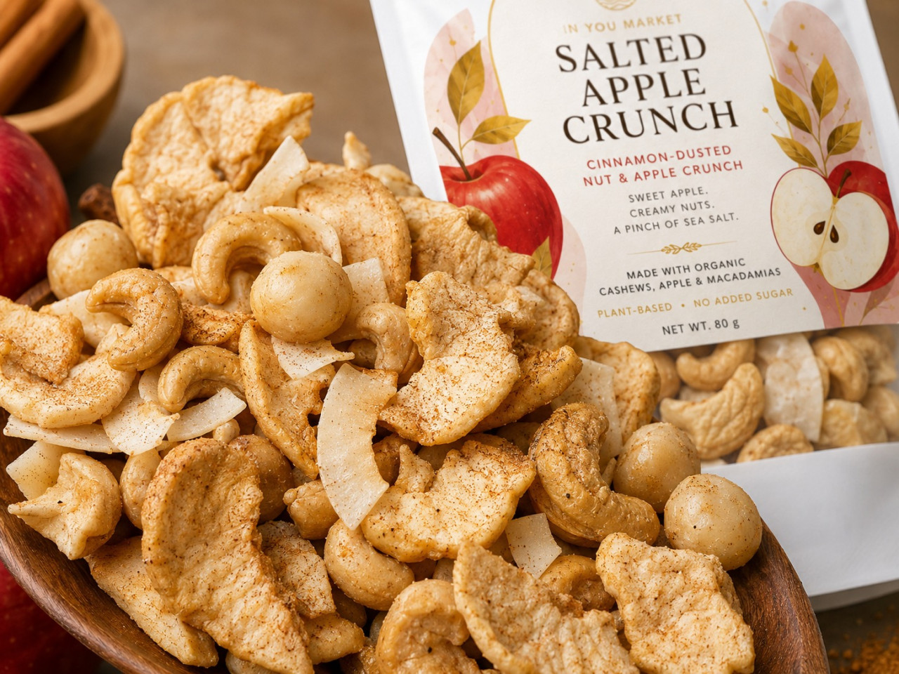 【砂糖不使用・オーガニック素材】SALTED APPLE C...