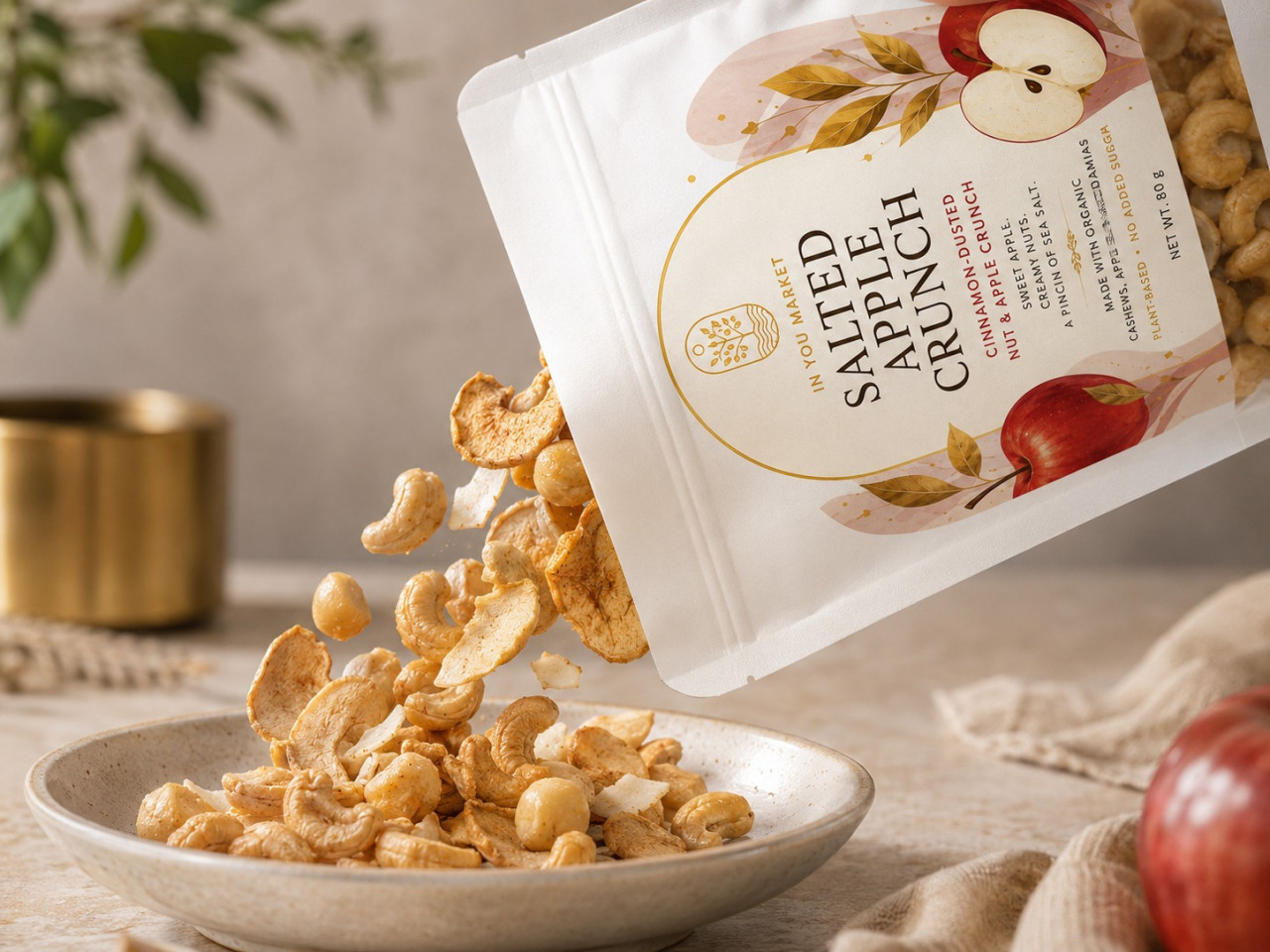 【砂糖不使用・オーガニック素材】SALTED APPLE C...