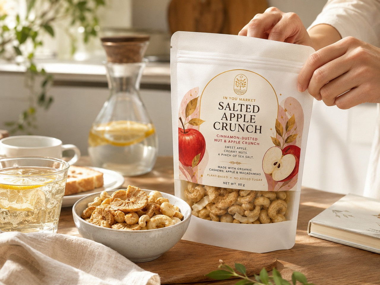 【砂糖不使用・オーガニック素材】SALTED APPLE C...