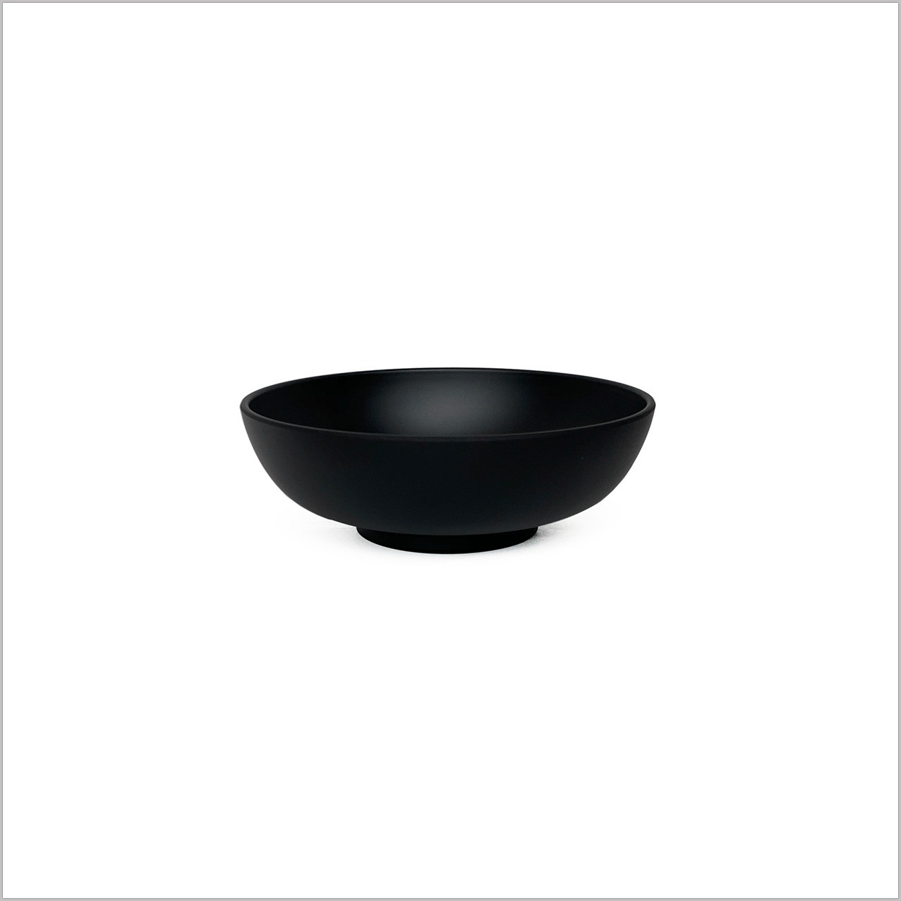 SOUWAN / mat black 4bowls & 2p...