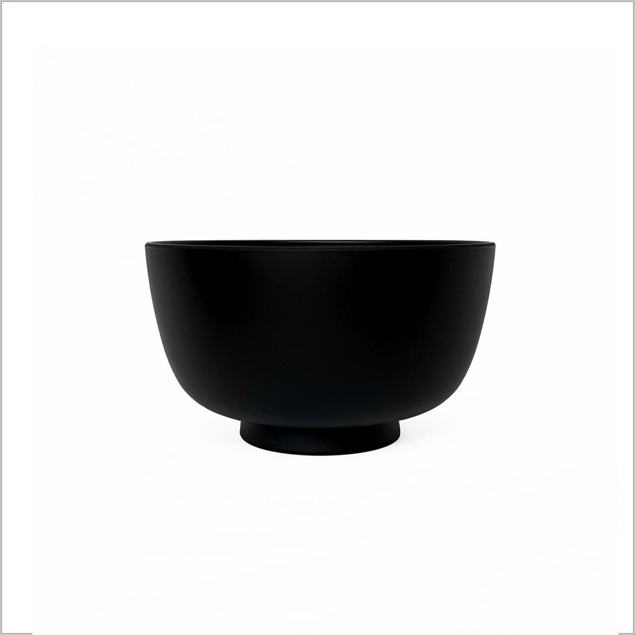 SOUWAN / mat black 4bowls & 2p...