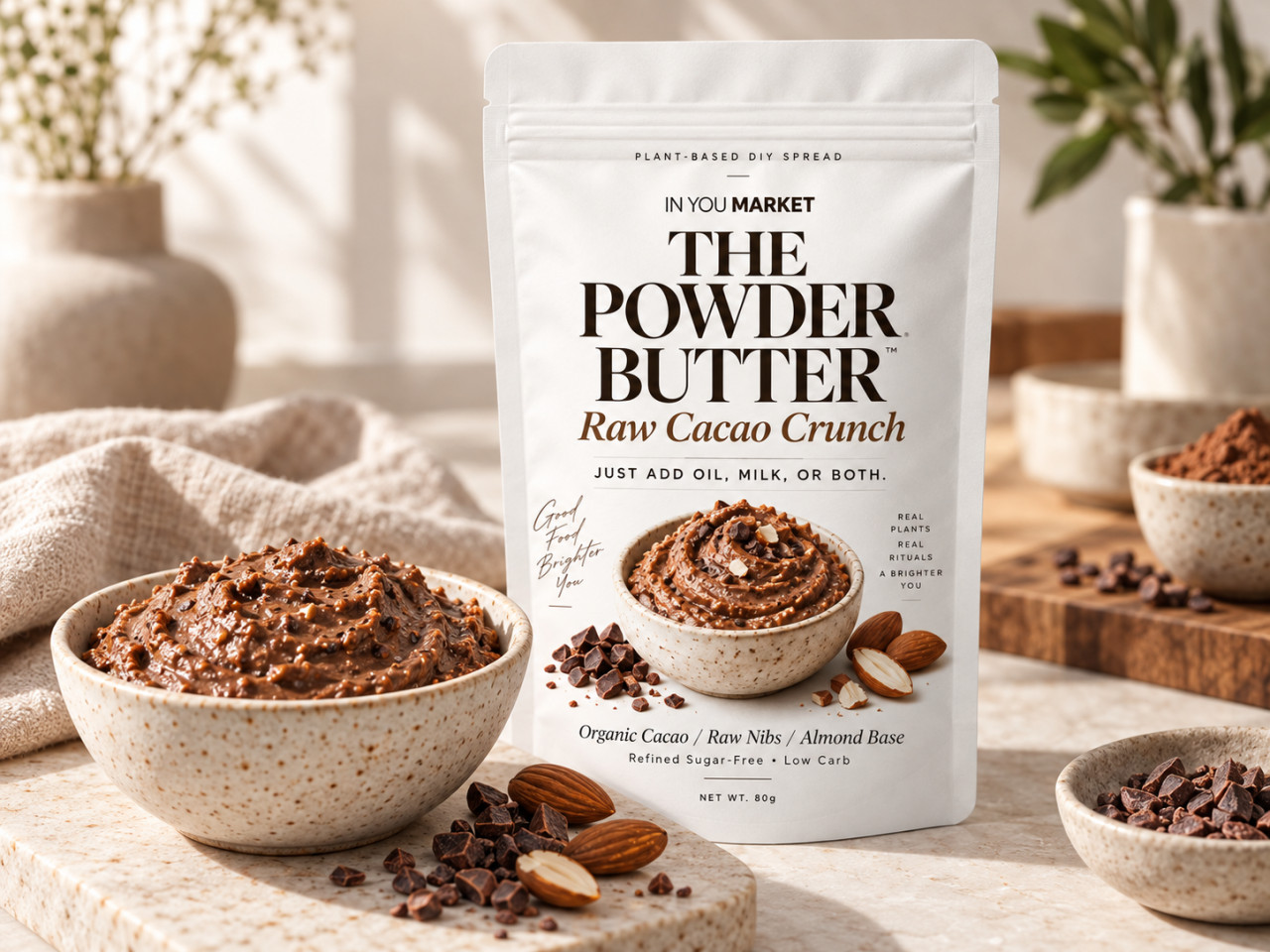 THE POWDER BUTTER Raw Cacao Cr...
